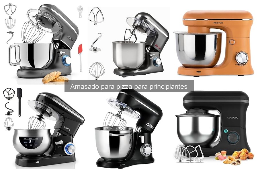 Características clave de un amasador para pizza para principiantes