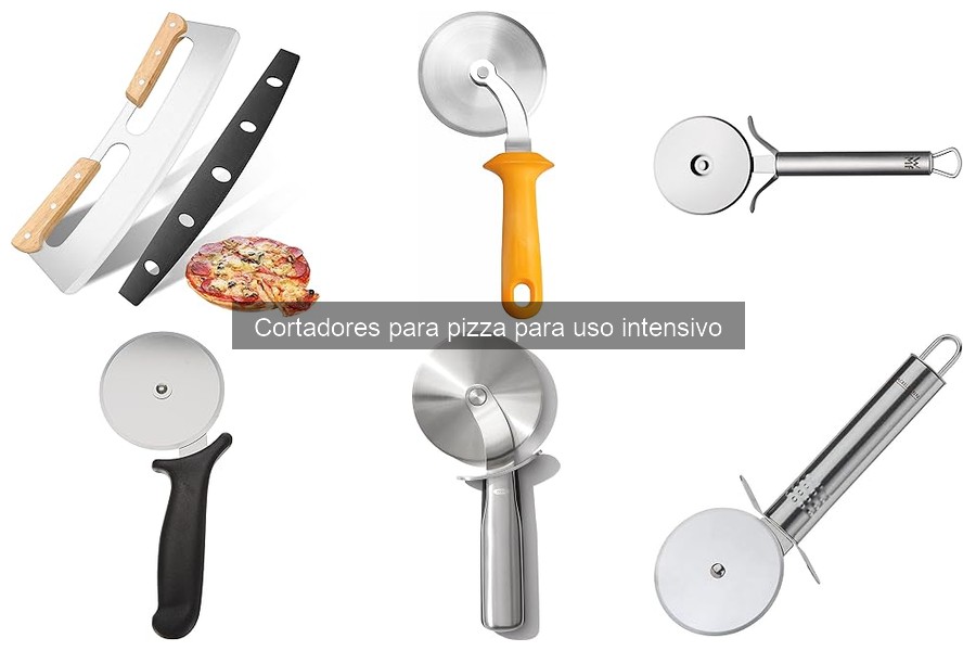 Características de un cortador de pizza para uso intensivo