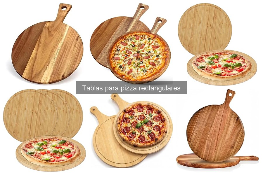 Características Esenciales de Tablas Rectangulares para Pizza