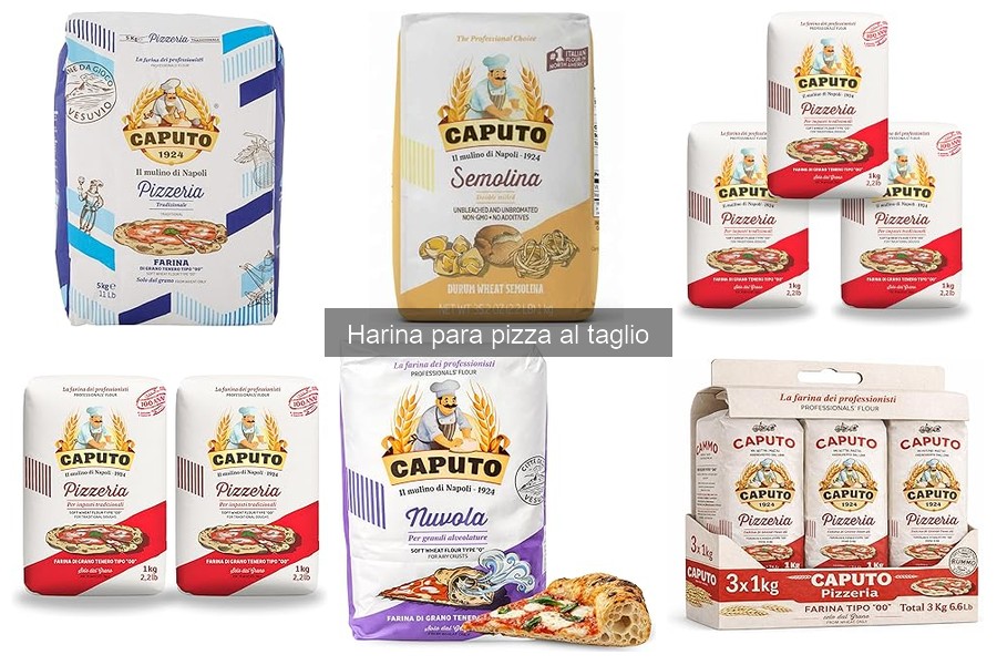 Cómo almacenar harina para pizza al taglio de forma efectiva