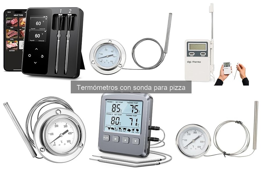 Cómo calibrar un termómetro con sonda para pizza