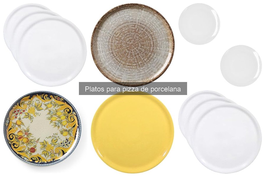 Cómo cuidar y mantener tus platos de pizza de porcelana