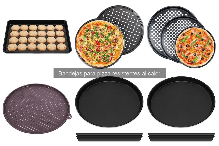 Cómo elegir bandejas para pizza resistentes al calor