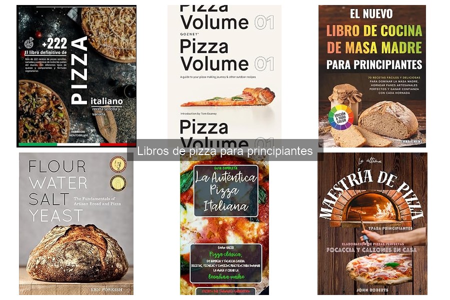 Cómo elegir el libro de pizza ideal para principiantes