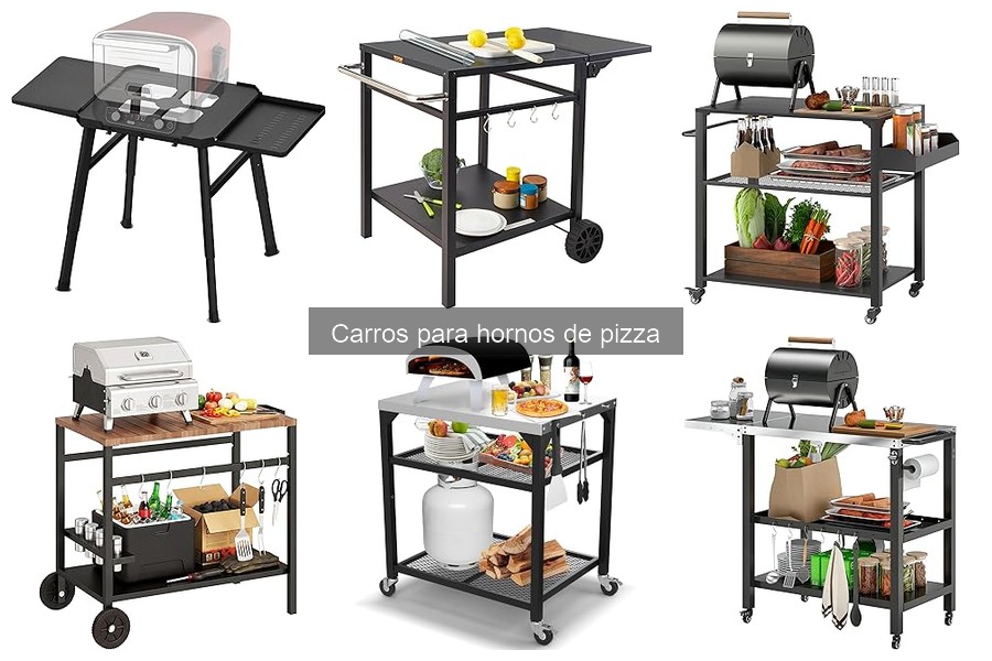 Cómo elegir el mejor carro para horno de pizza