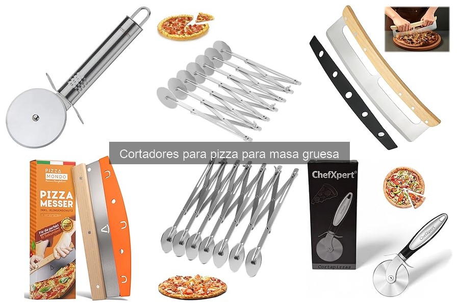 Cómo elegir el mejor cortador para pizza de masa gruesa