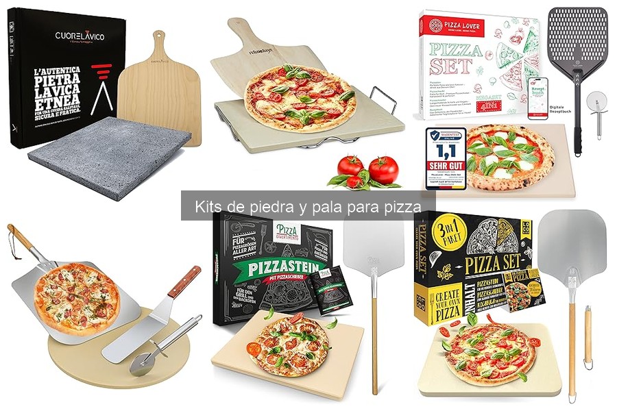 Cómo elegir el mejor kit de piedra y pala para pizza