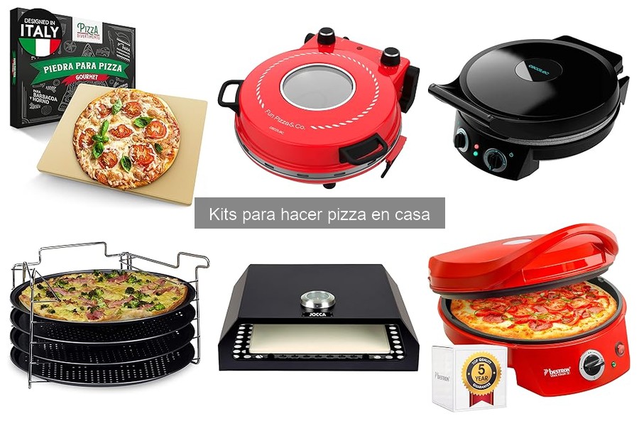 Cómo elegir el mejor kit para hacer pizza en casa