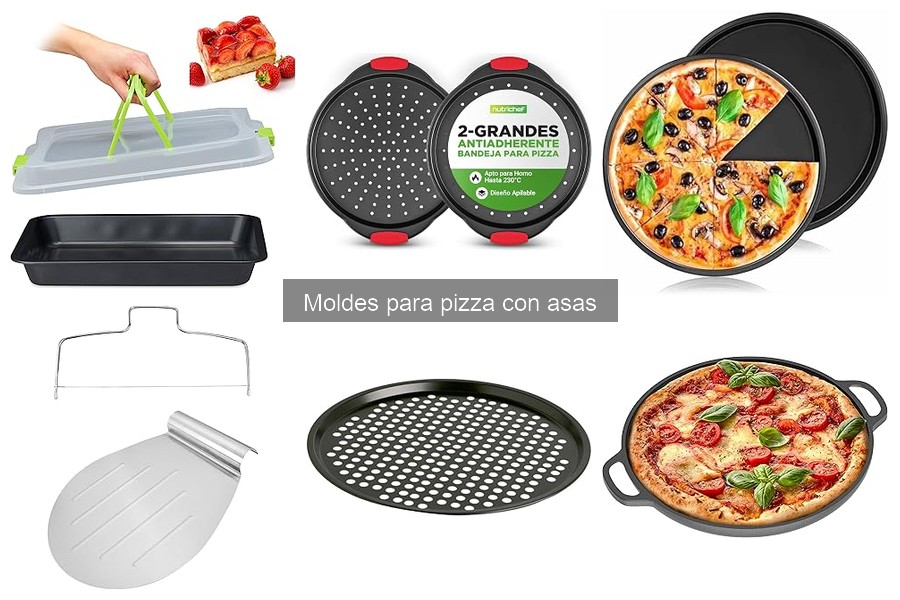 Cómo elegir el mejor molde para pizza con asas