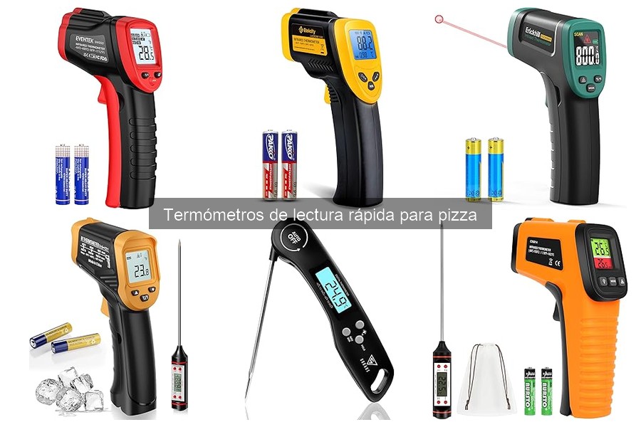 Cómo elegir el mejor termómetro de lectura rápida para pizza