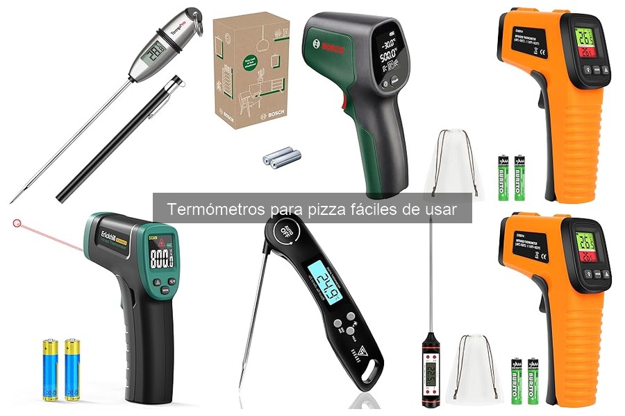 Cómo elegir el mejor termómetro para pizza fácil de usar