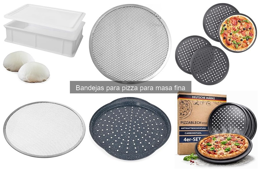 Cómo elegir la mejor bandeja para pizza de masa fina