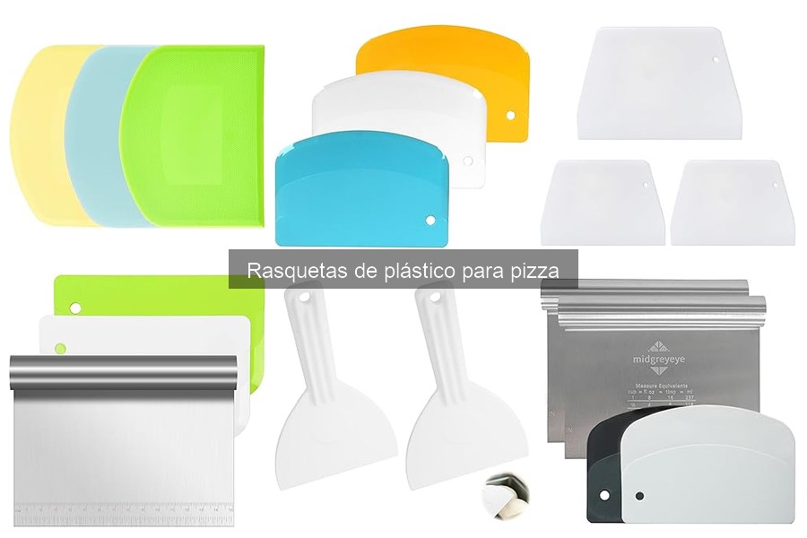 ** Cómo elegir la mejor rasqueta de plástico para pizza