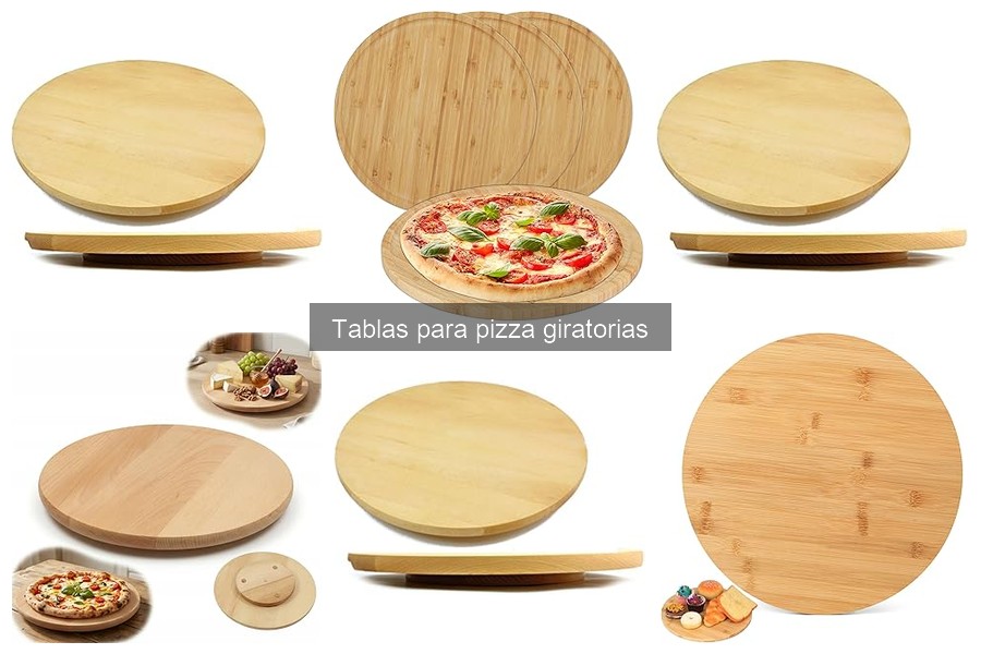 Cómo elegir la mejor tabla giratoria para pizza