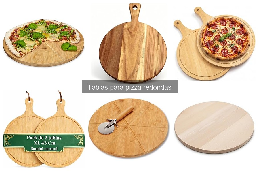 Cómo elegir la tabla para pizza redonda perfecta