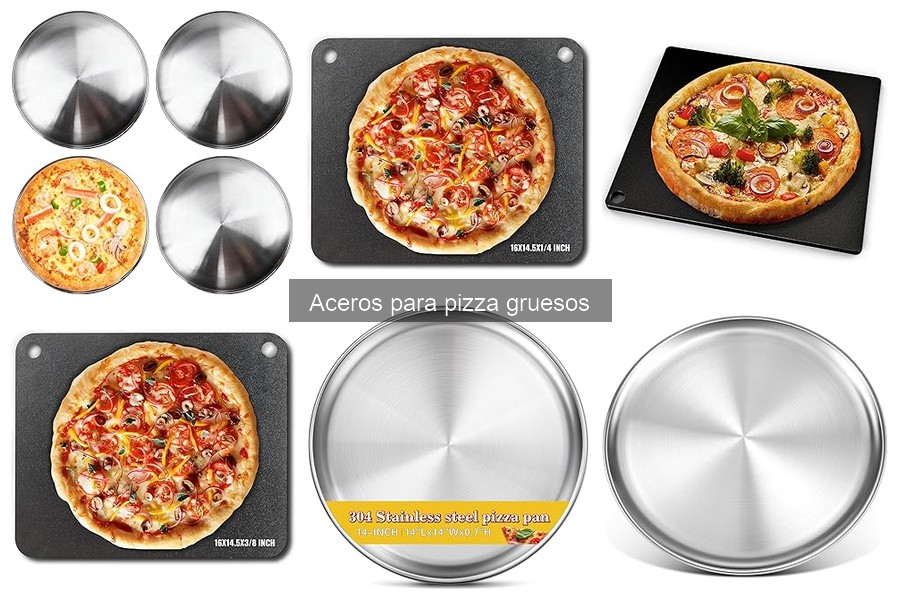 Cómo evitar que la pizza se pegue al acero grueso