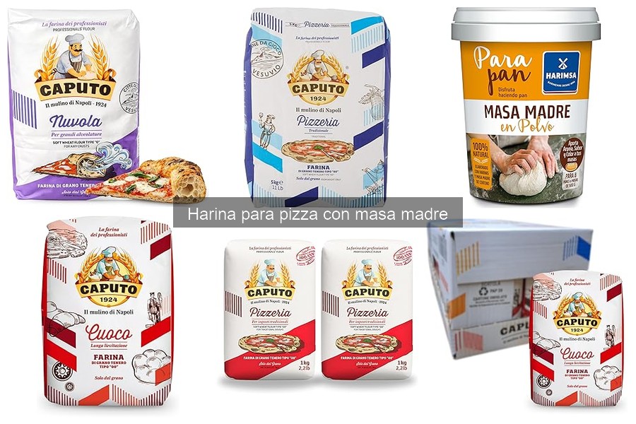 Cómo hacer masa de pizza con harina de masa madre