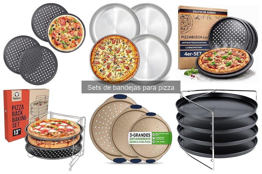 Cómo hacer pizza perfecta con bandejas para pizza