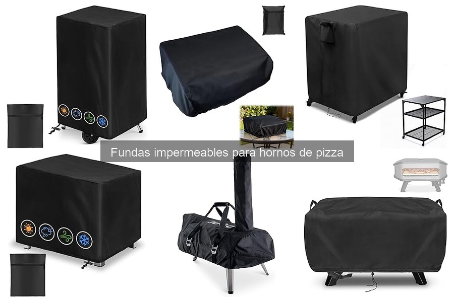 Cómo instalar fundas impermeables para hornos de pizza