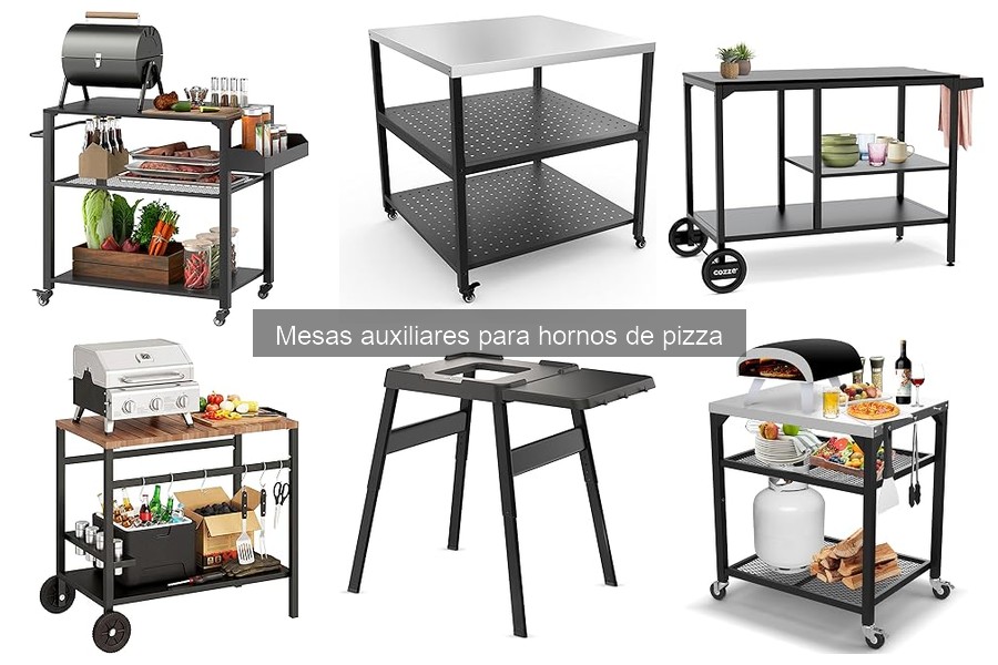 Cómo instalar una mesa auxiliar para horno de pizza