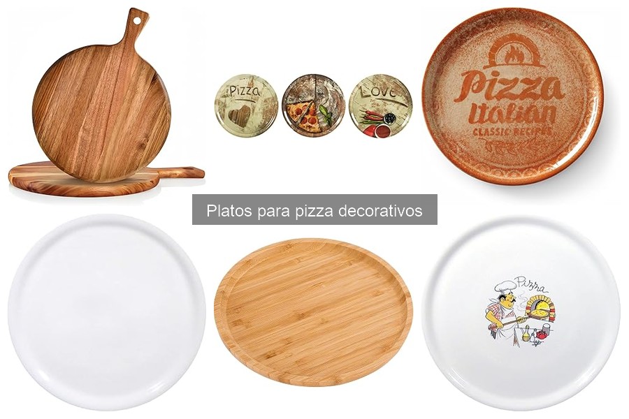 Cómo limpiar platos decorativos para pizza fácilmente