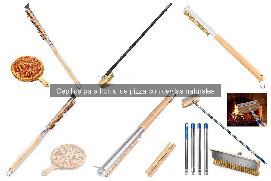 Cómo limpiar y mantener cepillos para horno de pizza