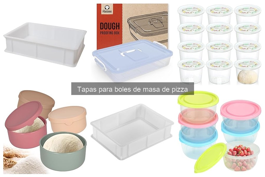 Cómo limpiar y mantener tapas para boles de masa de pizza