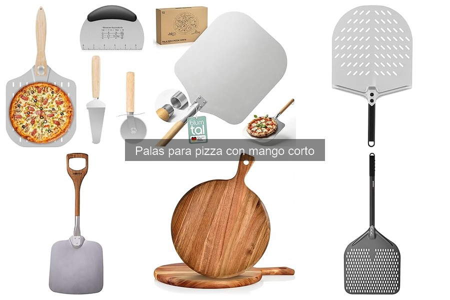 Cómo mantener una pala para pizza con mango corto
