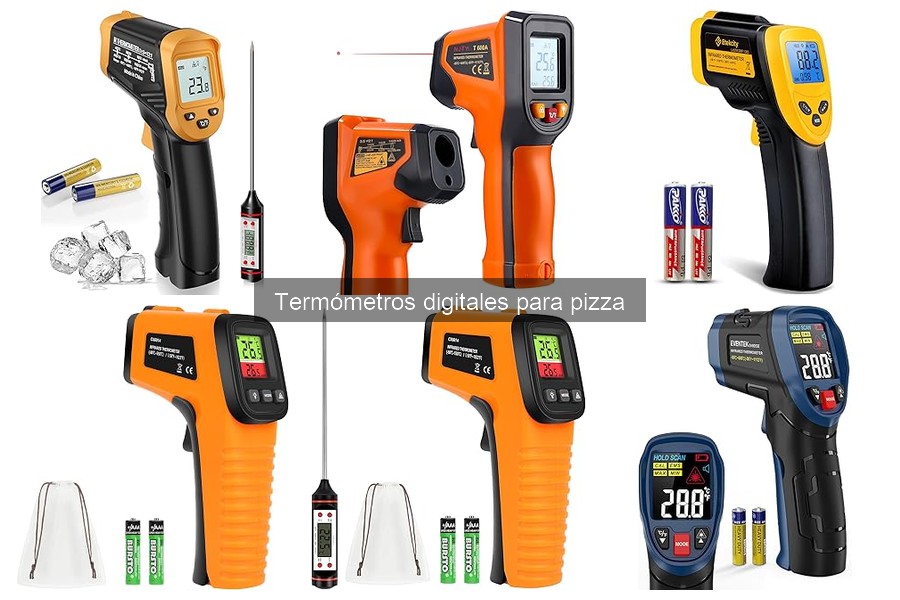 Cómo mantener y limpiar tu termómetro digital para pizza