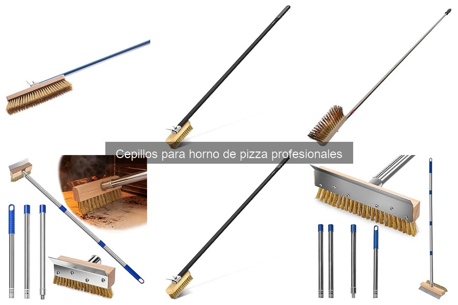 Cómo usar correctamente un cepillo para horno de pizza