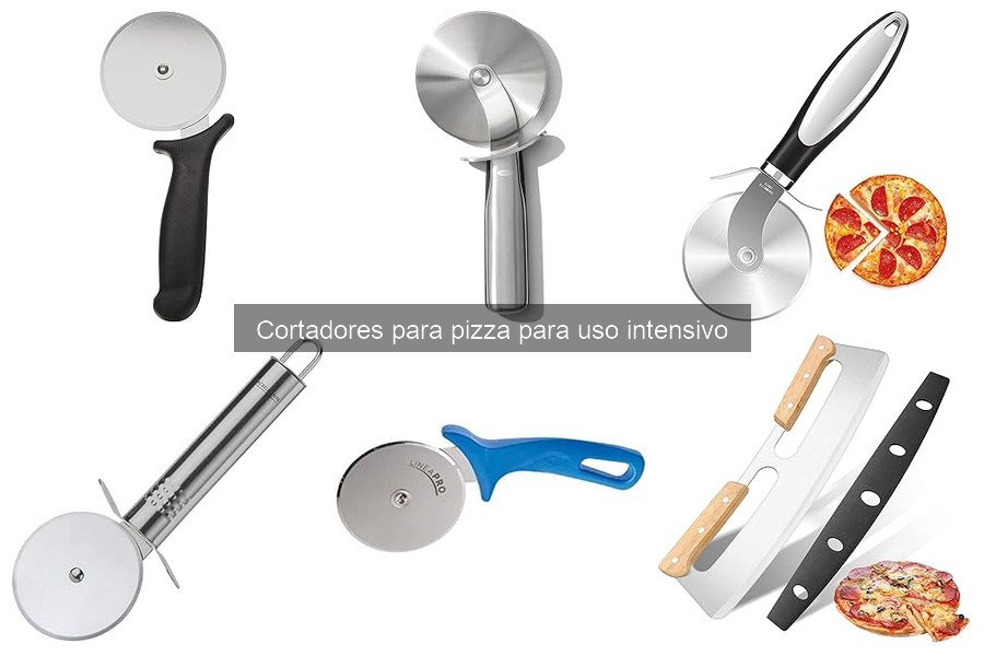 Cómo usar correctamente un cortador de pizza para uso intensivo