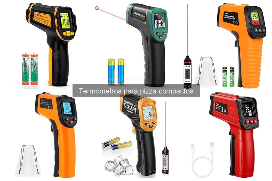 Cómo usar correctamente un termómetro para pizza compacto