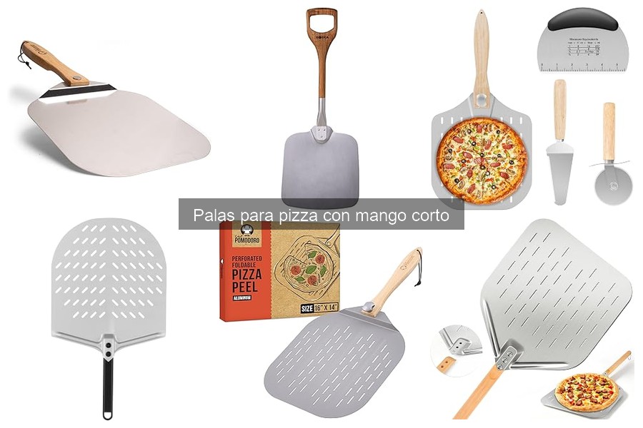 ** Cómo usar correctamente una pala para pizza con mango corto