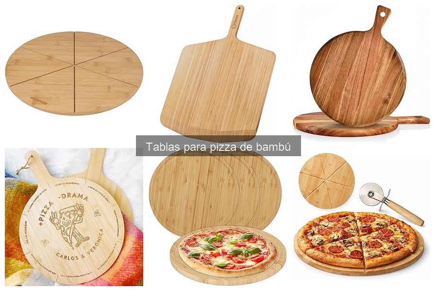 Cómo usar correctamente una tabla para pizza de bambú