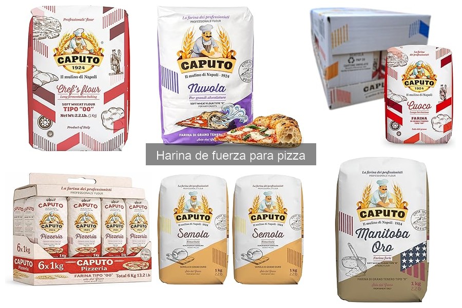 Cómo usar harina de fuerza para pizzas en casa