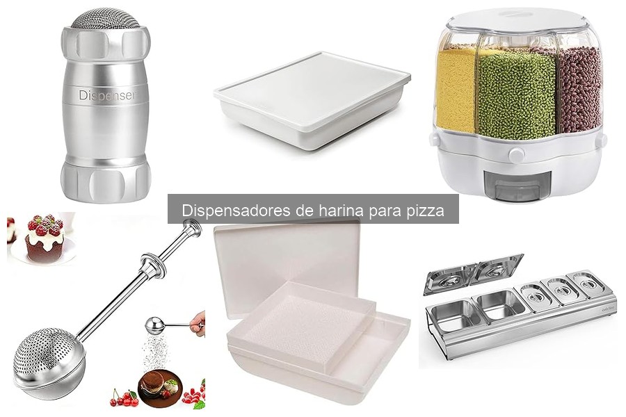 Cómo usar un dispensador de harina para pizza correctamente