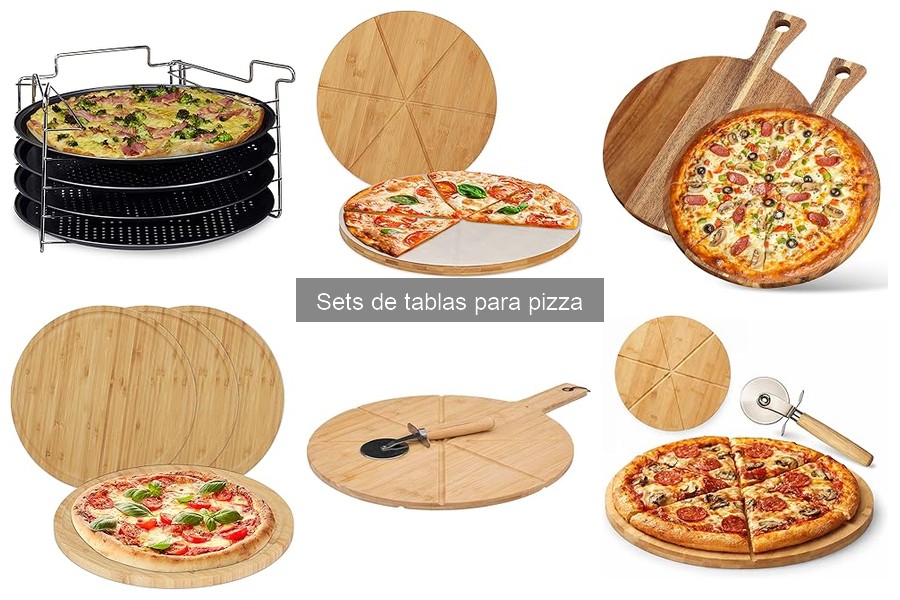 Cómo usar un set de tablas para pizza fácilmente