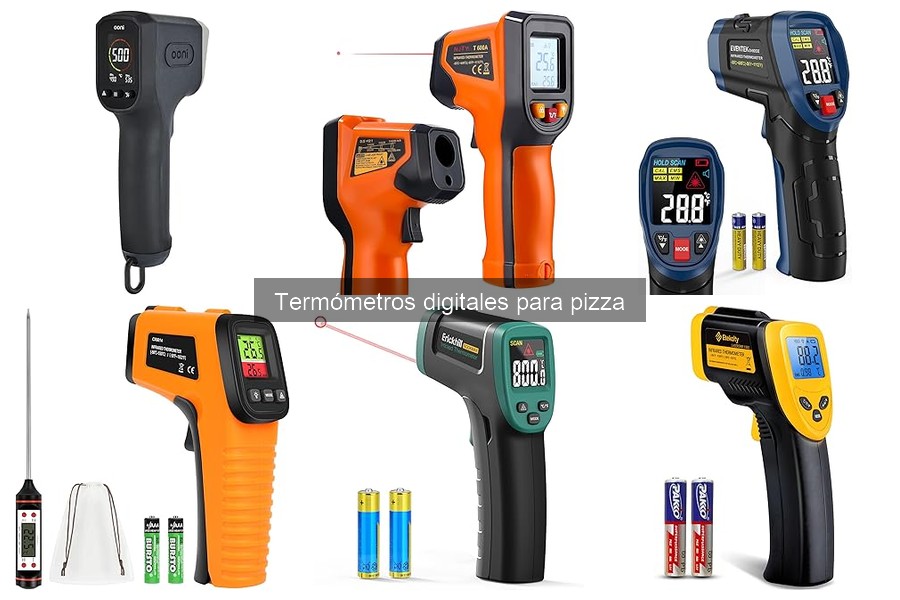 Cómo usar un termómetro digital para pizza de manera efectiva