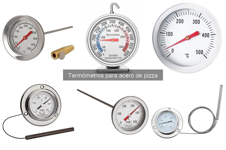 Cómo usar un termómetro para acero de pizza correctamente