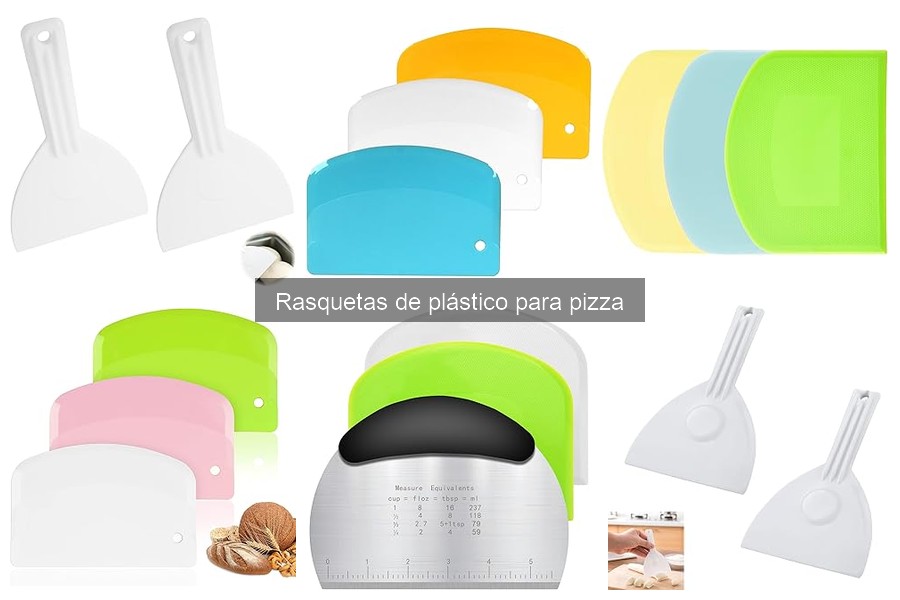 Cómo utilizar una rasqueta de plástico para pizza correctamente