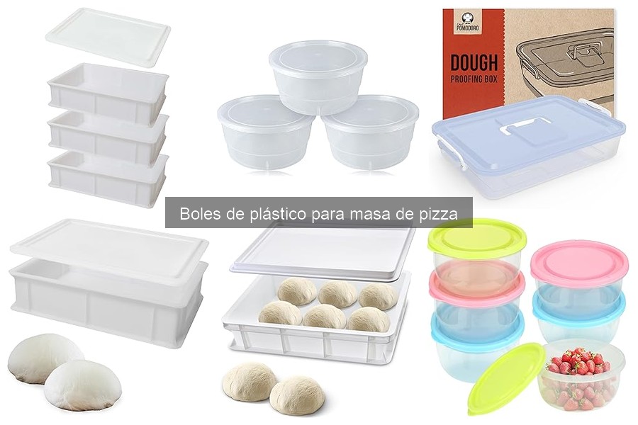 Comparativa: Bol de plástico vs. bol de acero para masa de pizza