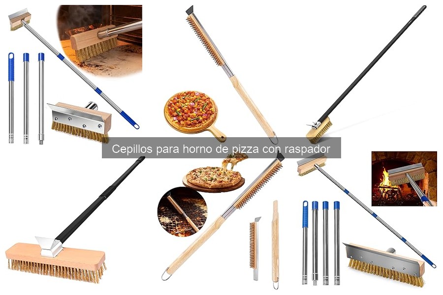 Comparativa: Cepillos de Acero vs Nailon para Horno de Pizza