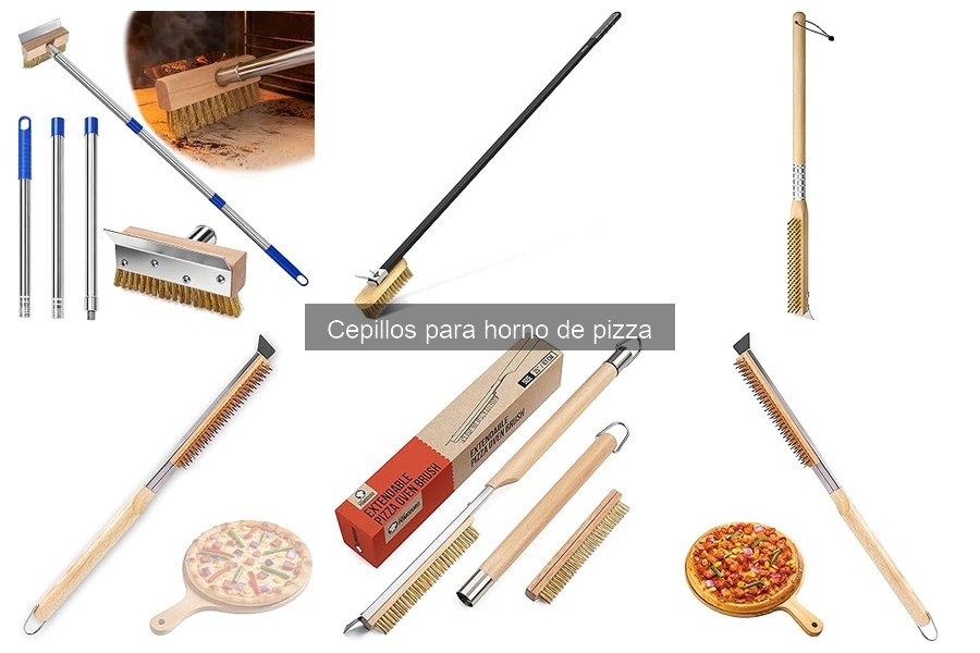 Comparativa: Cepillos de Nylon vs Acero para Horno de Pizza