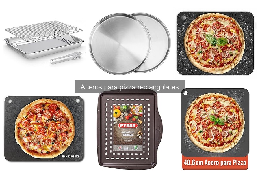 Comparativa de Aceros para Pizza Rectangulares y Redondos