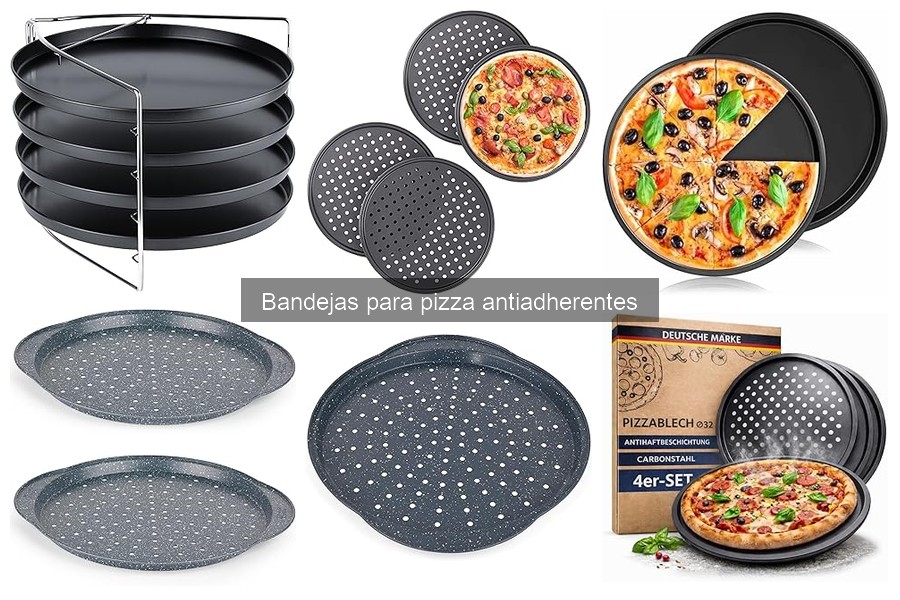 Comparativa de Bandejas para Pizza Antiadherentes en 2023