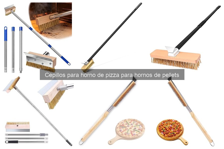 Comparativa de cepillos para horno de pizza y utensilios de limpieza