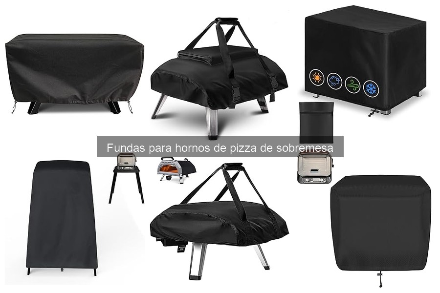 Comparativa de fundas para hornos de pizza por material