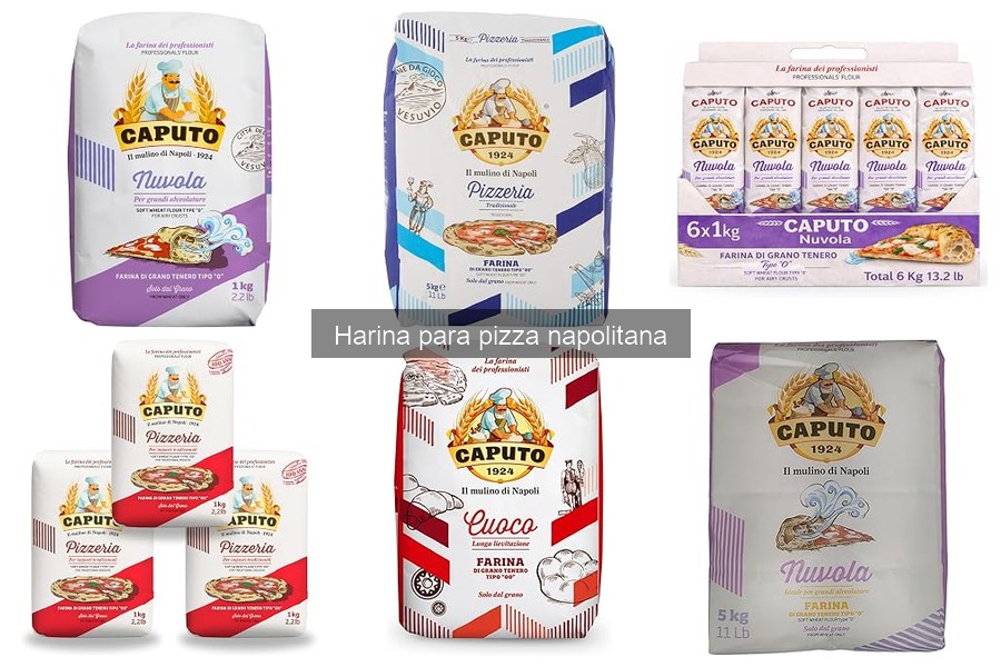 Comparativa de Harina para Pizza Napolitana vs. Trigo Común