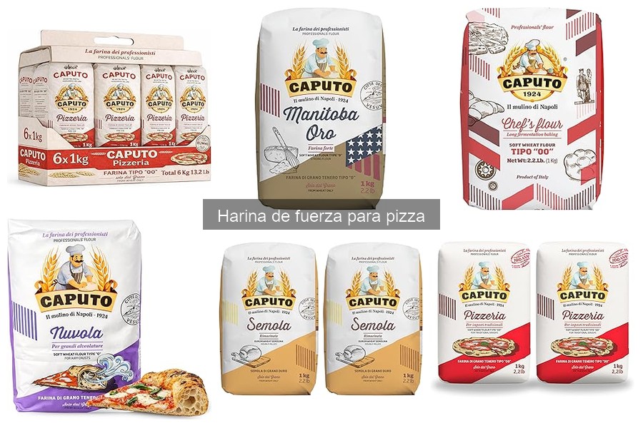 Comparativa de Harinas de Fuerza para Pizza: ¿Cuál Elegir?