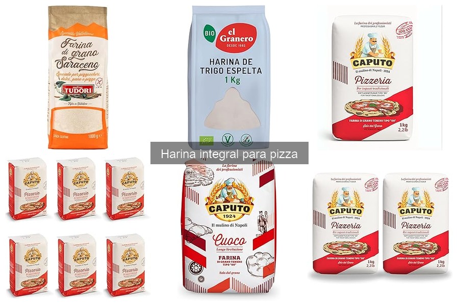 Comparativa de Harinas Integrales para Pizza: Mejores Opciones